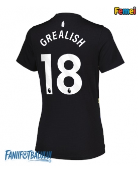 Everton Jack Grealish #18 Tricou Fotbal Replică 2025-26 Femei Treilea
